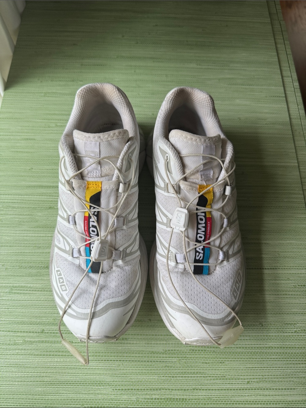 SALOMON White XT-6 Sneakers Size 6